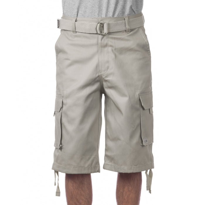 Pro Club Twill Cargo Shorts (comes with belt)