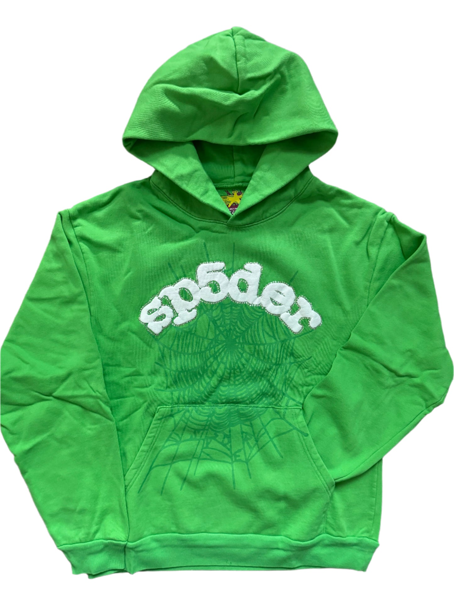 Kelly Green Sp5der Hoodie