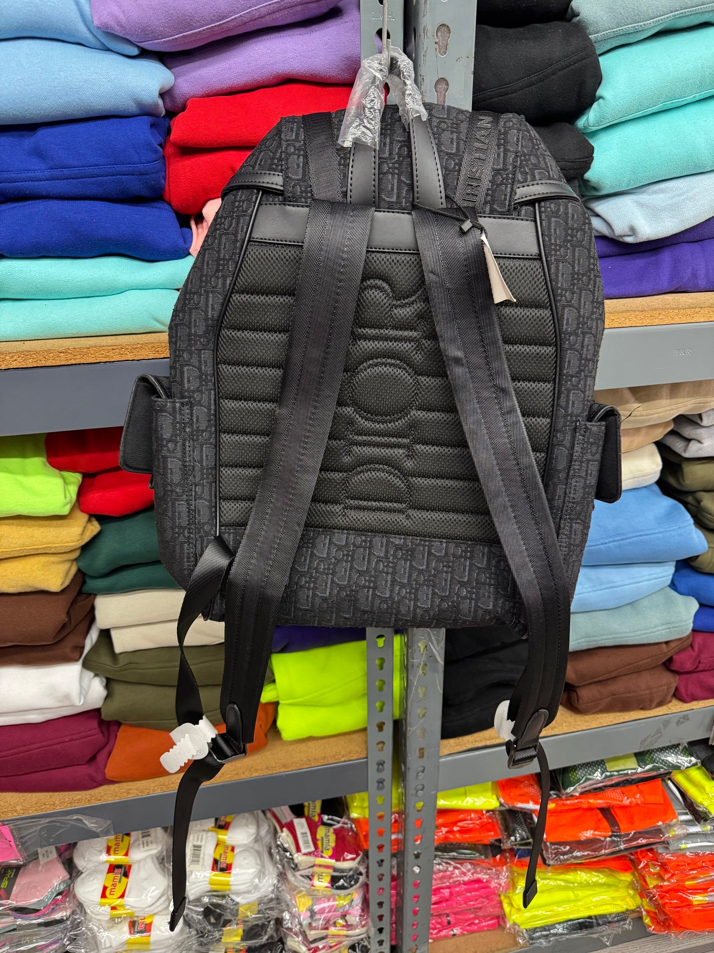 Black Dior Backpack