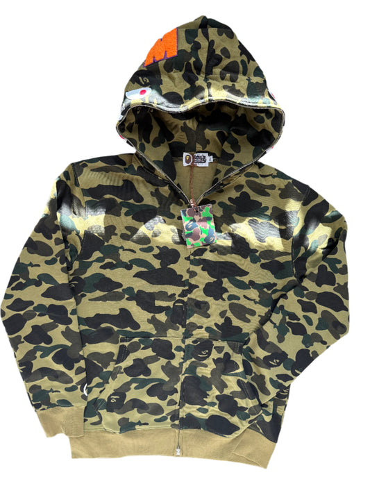 BAPE Color Camo Shark Full Zip Hoodie
