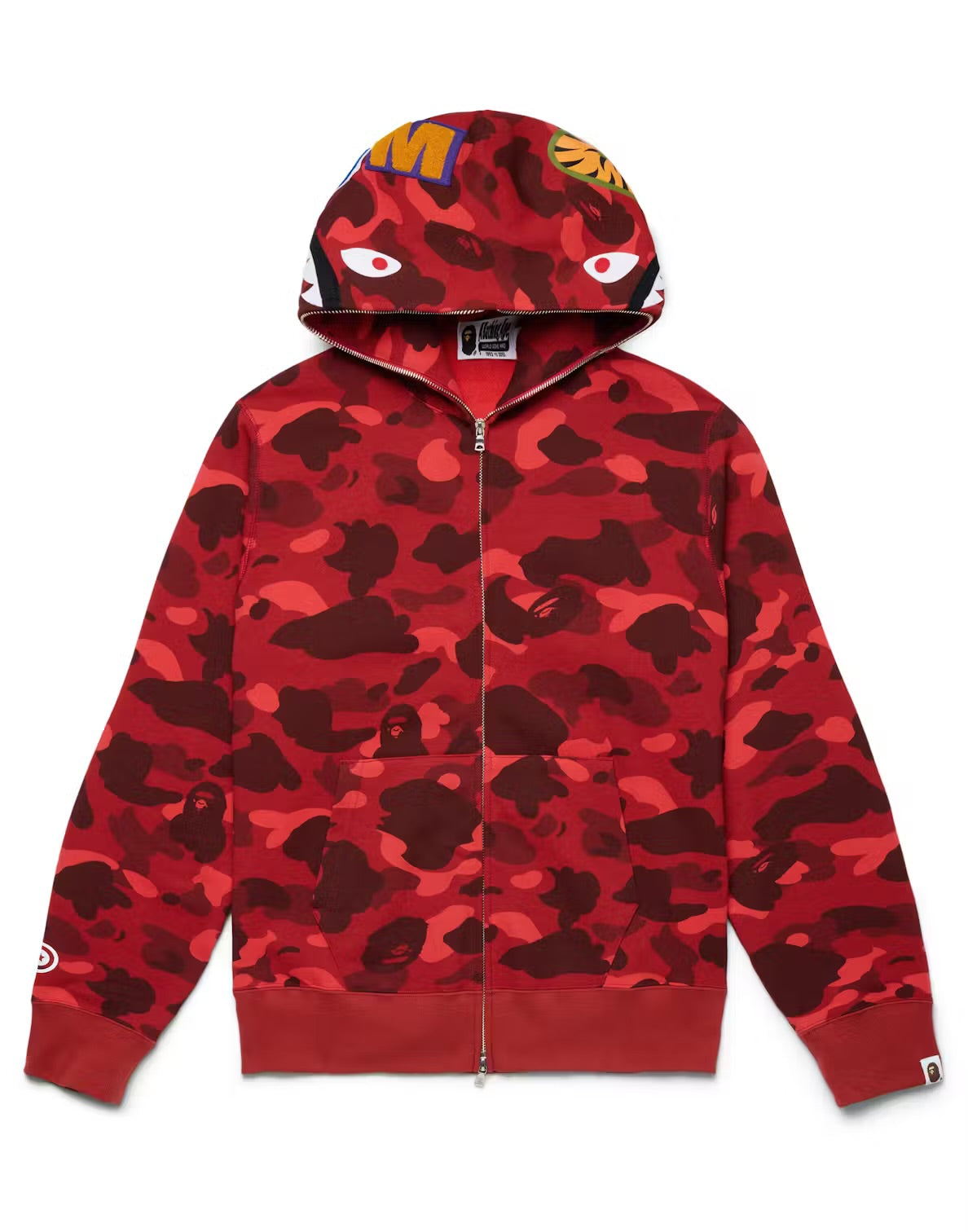 BAPE Color Camo Shark Full Zip Hoodie