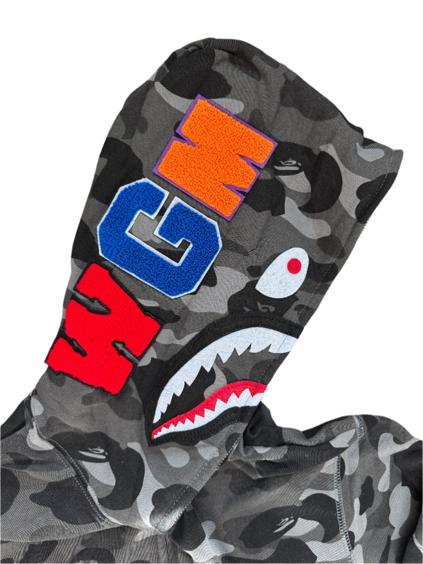 BAPE ABC Camo Shark Full Zip Hoodie