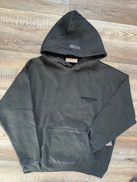 Black Essentials Hoodie