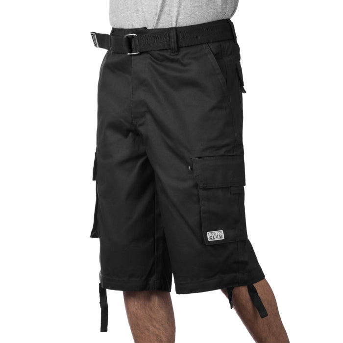 Pro Club Twill Cargo Shorts (comes with belt)