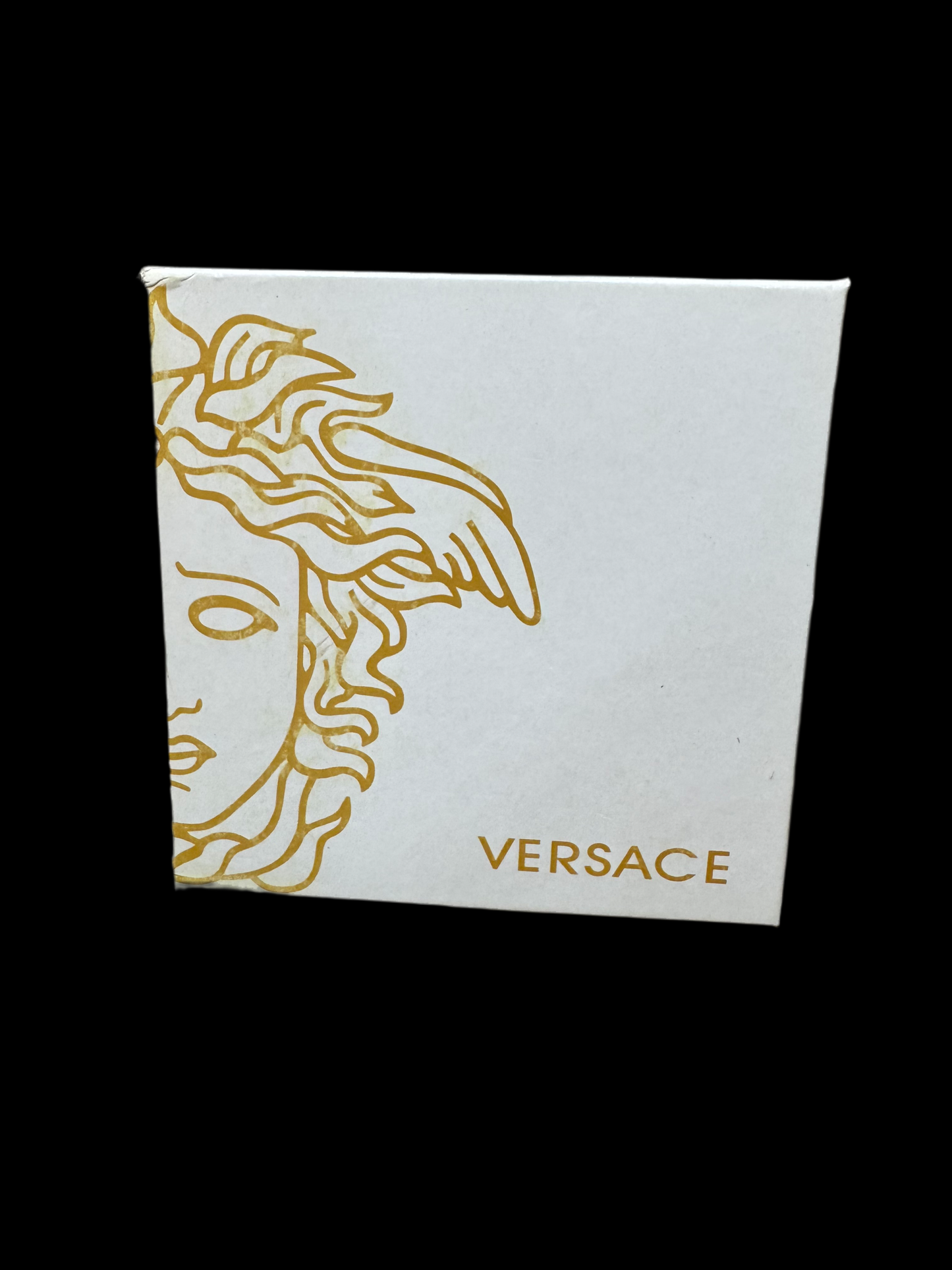 Versace Gold Medusa Leather Belt
