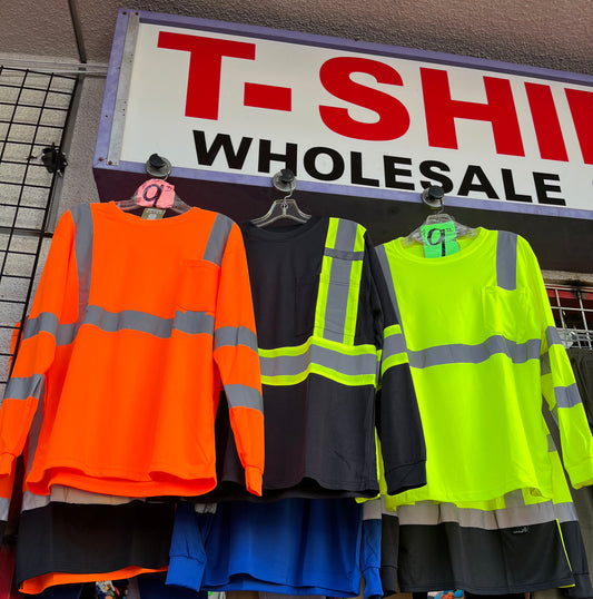 Longsleeve Tee Shirt with Reflectors