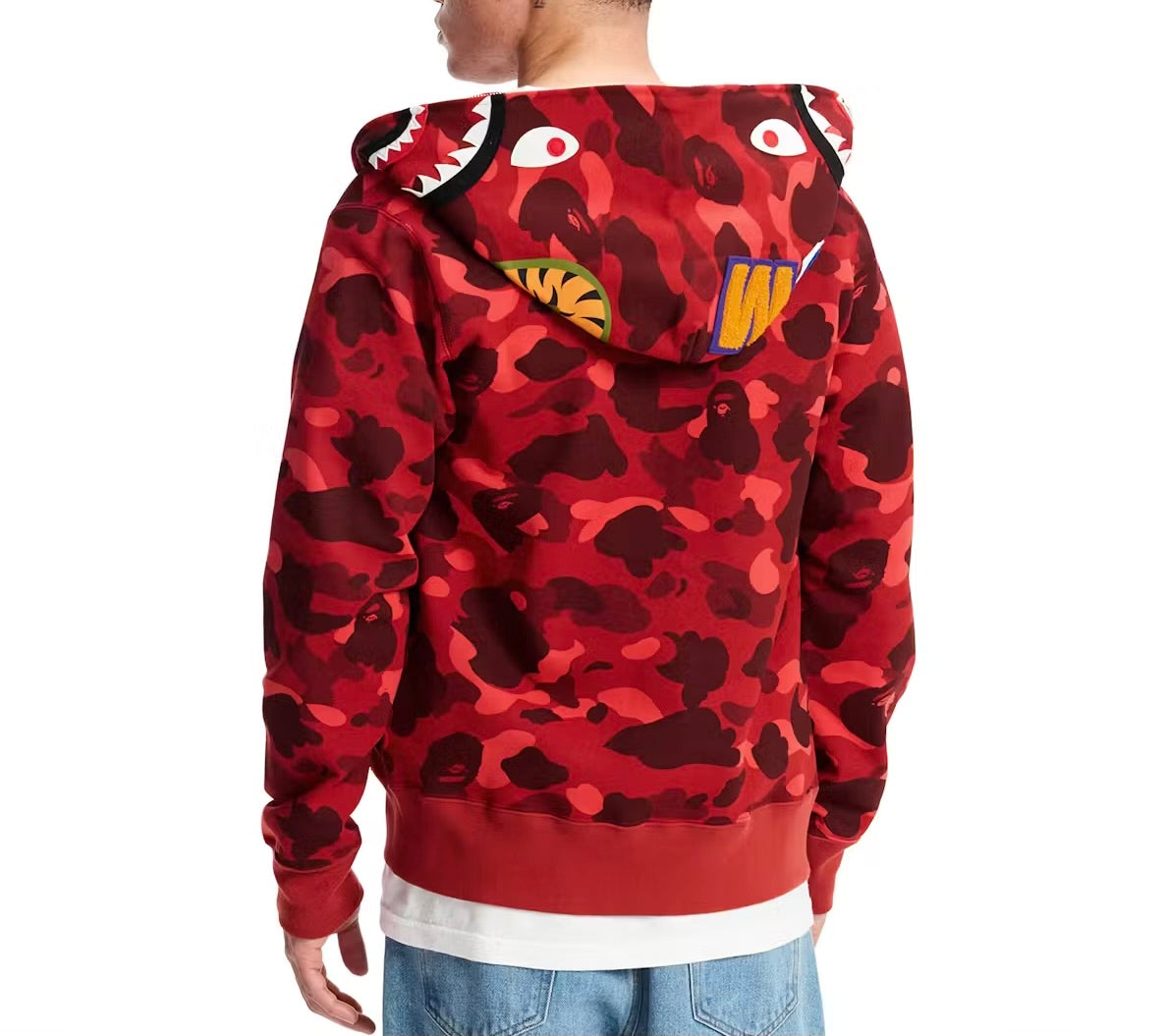 BAPE Color Camo Shark Full Zip Hoodie
