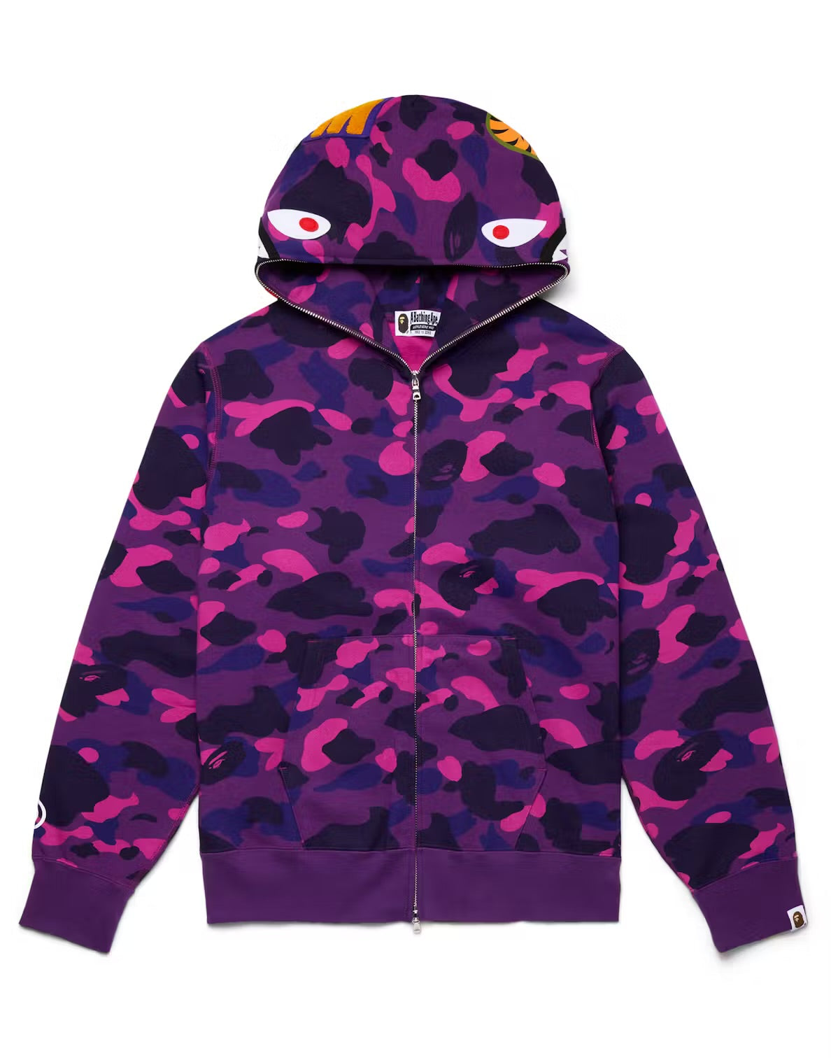 BAPE Color Camo Shark Full Zip Hoodie