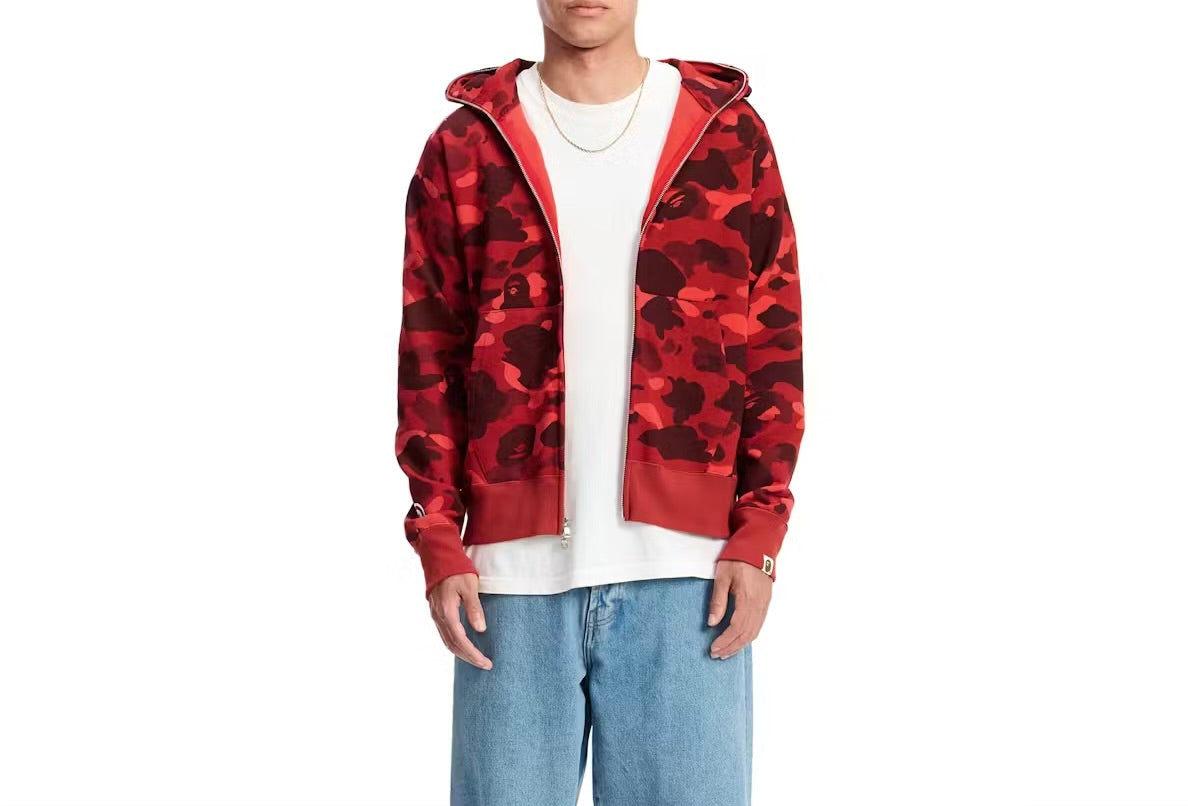 BAPE Color Camo Shark Full Zip Hoodie