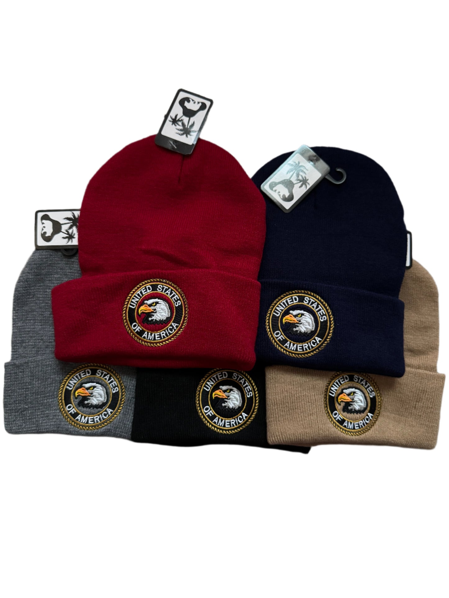 United States of America Eagle Beanie