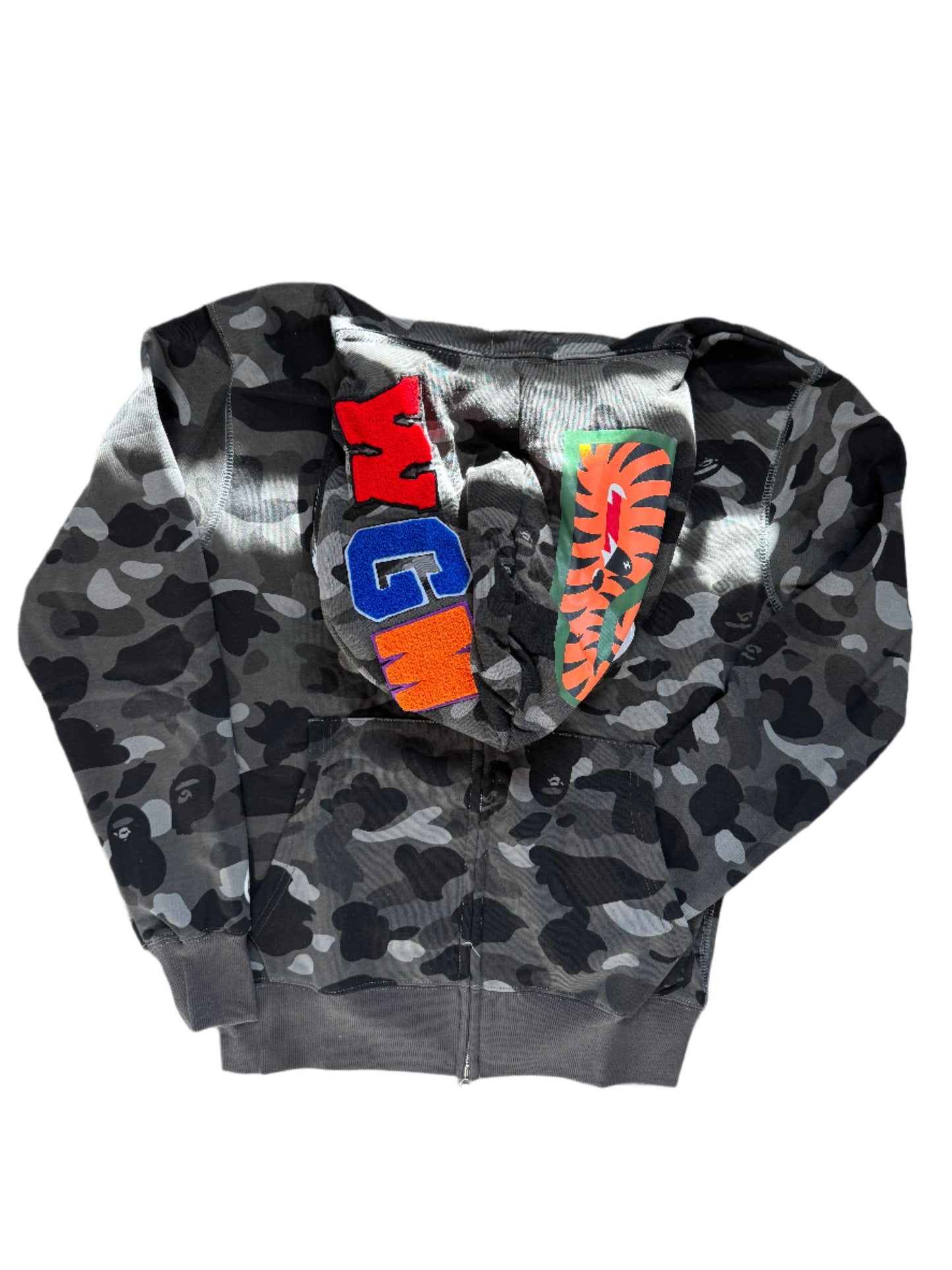 BAPE ABC Camo Shark Full Zip Hoodie