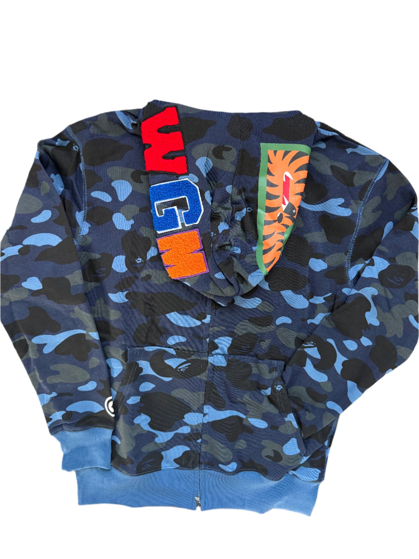 BAPE Color Camo Shark Full Zip Hoodie