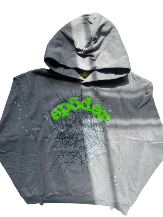 Slate Gray Sp5der Hoodie