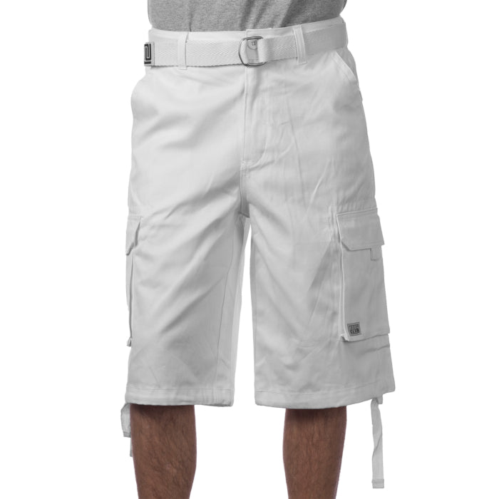 Pro Club Twill Cargo Shorts (comes with belt)