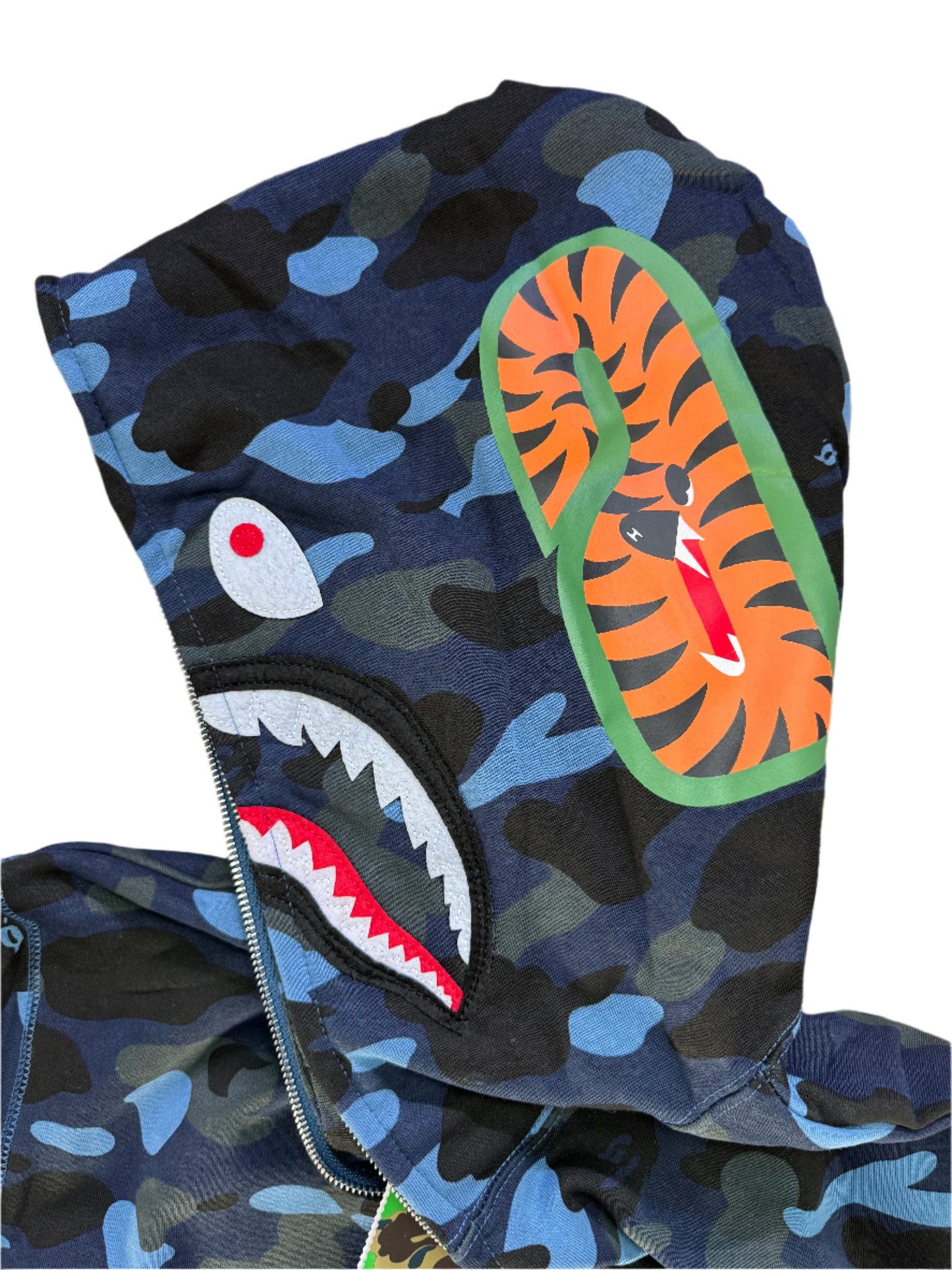 BAPE Color Camo Shark Full Zip Hoodie