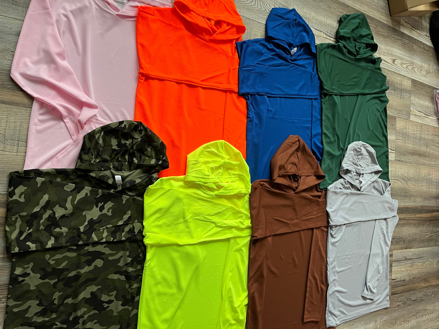 LongSleeve with Hoodie (PolyesterMesh)