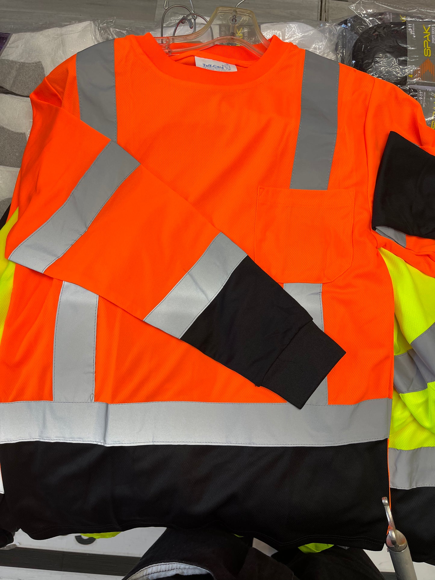 Longsleeve Tee Shirt with Reflectors