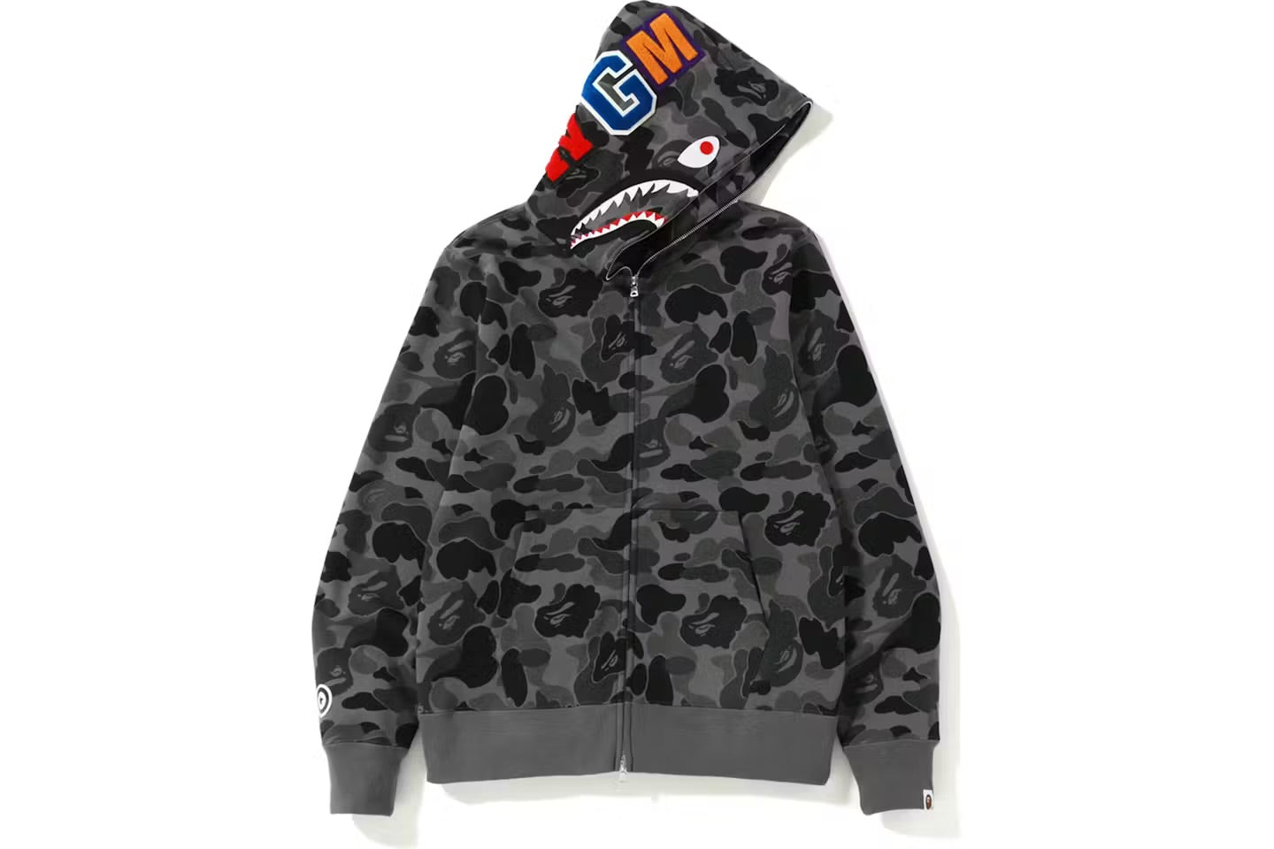 BAPE ABC Camo Shark Full Zip Hoodie