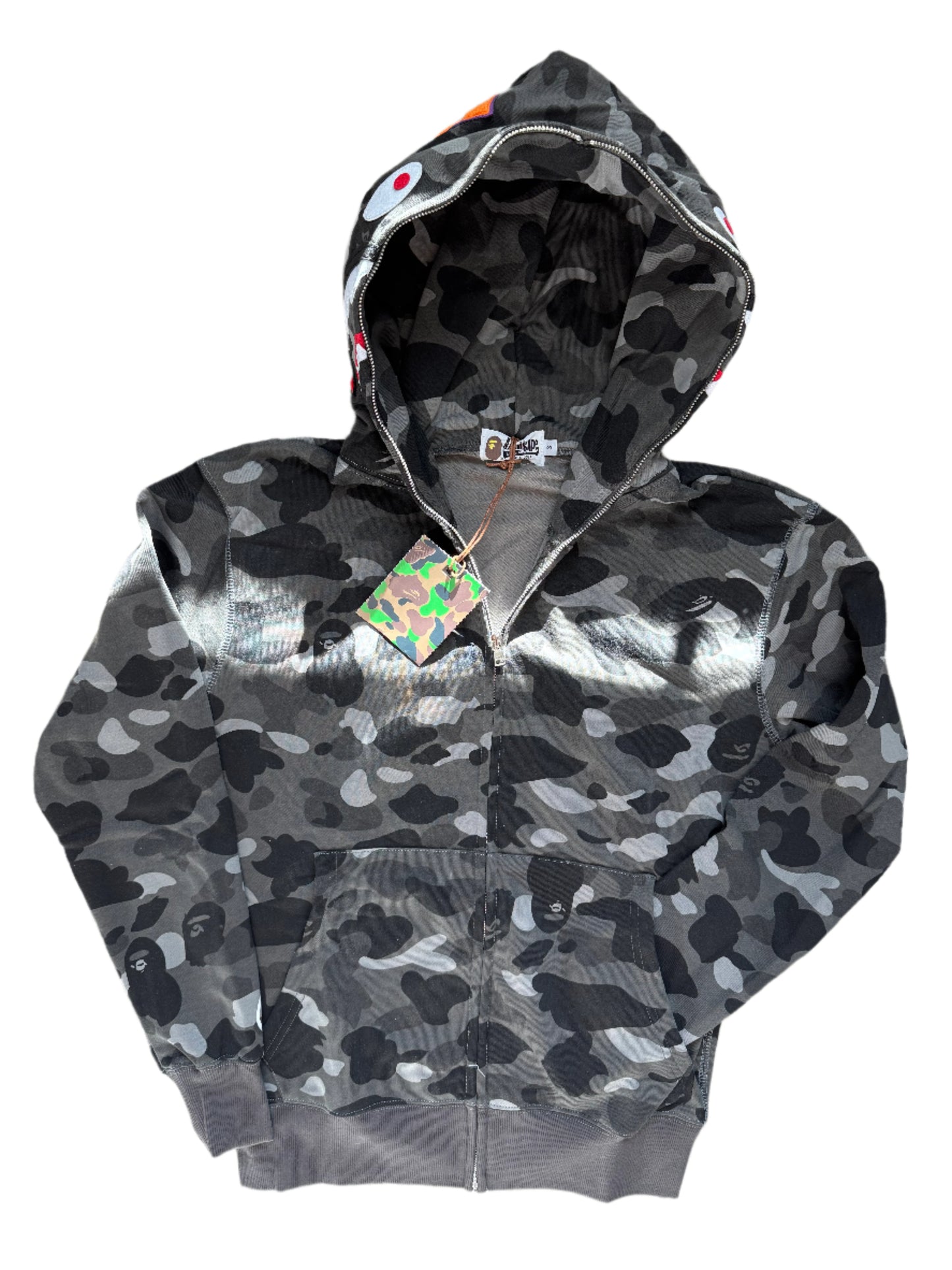 BAPE ABC Camo Shark Full Zip Hoodie