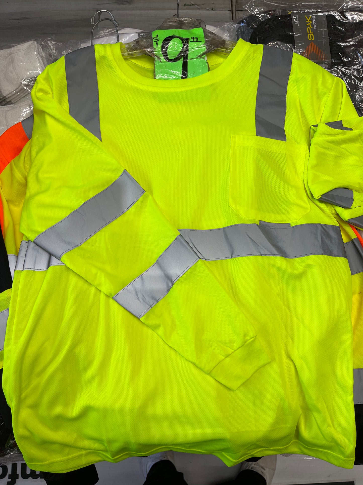 Longsleeve Tee Shirt with Reflectors