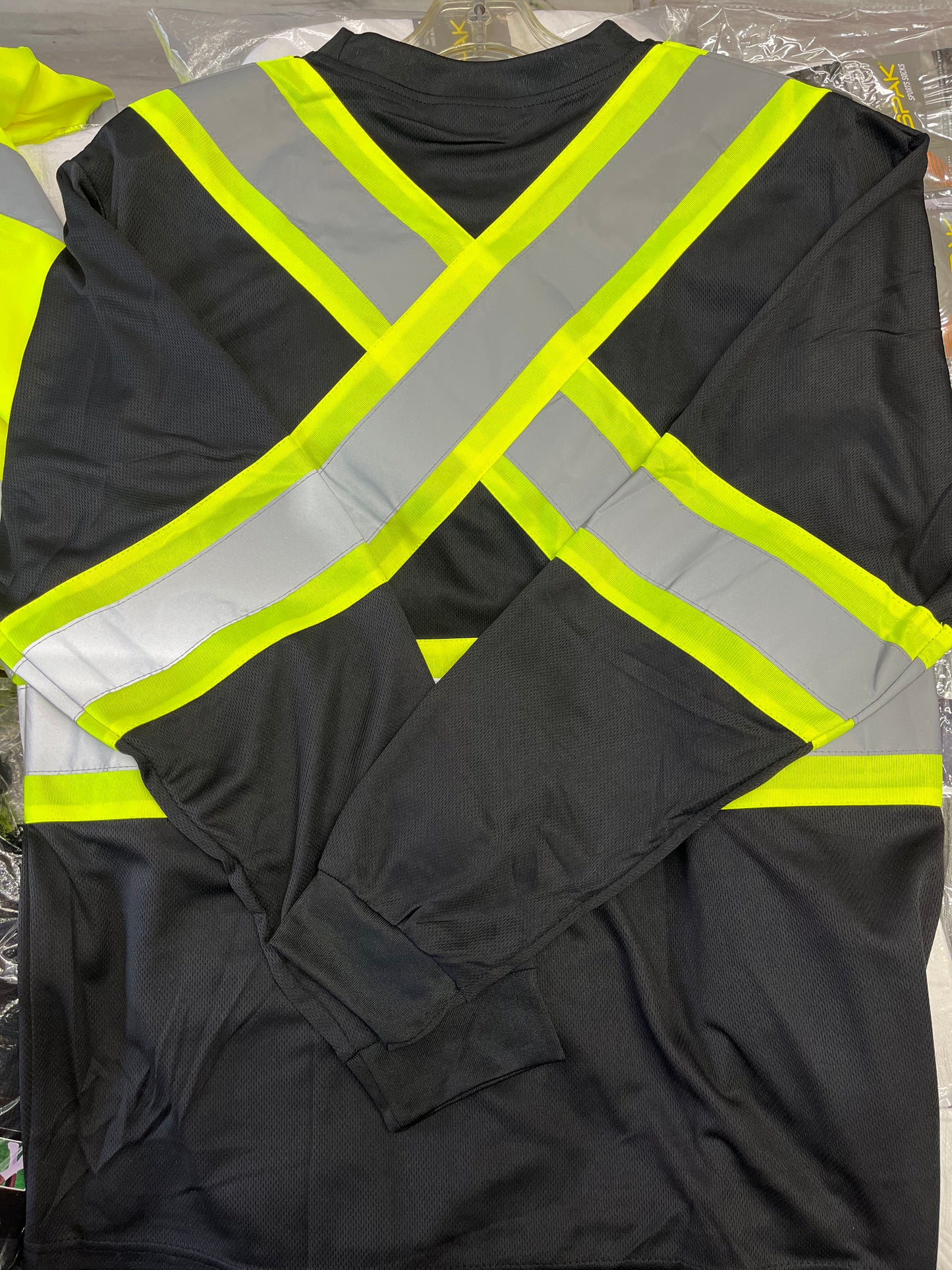 Longsleeve Tee Shirt with Reflectors