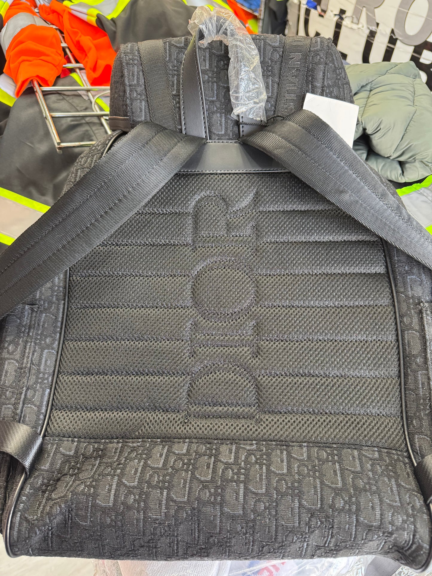Black Dior Backpack