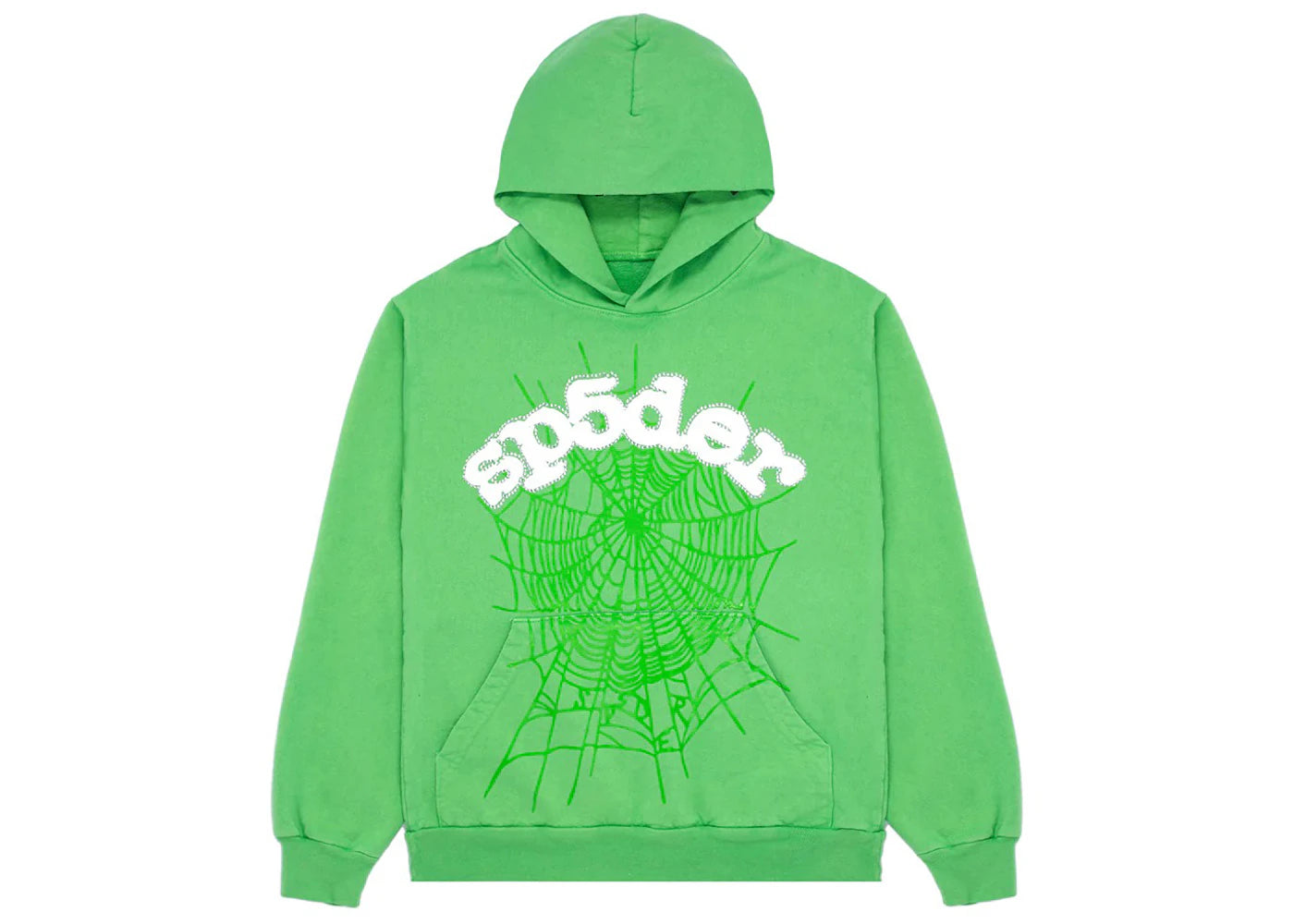 Kelly Green Sp5der Hoodie