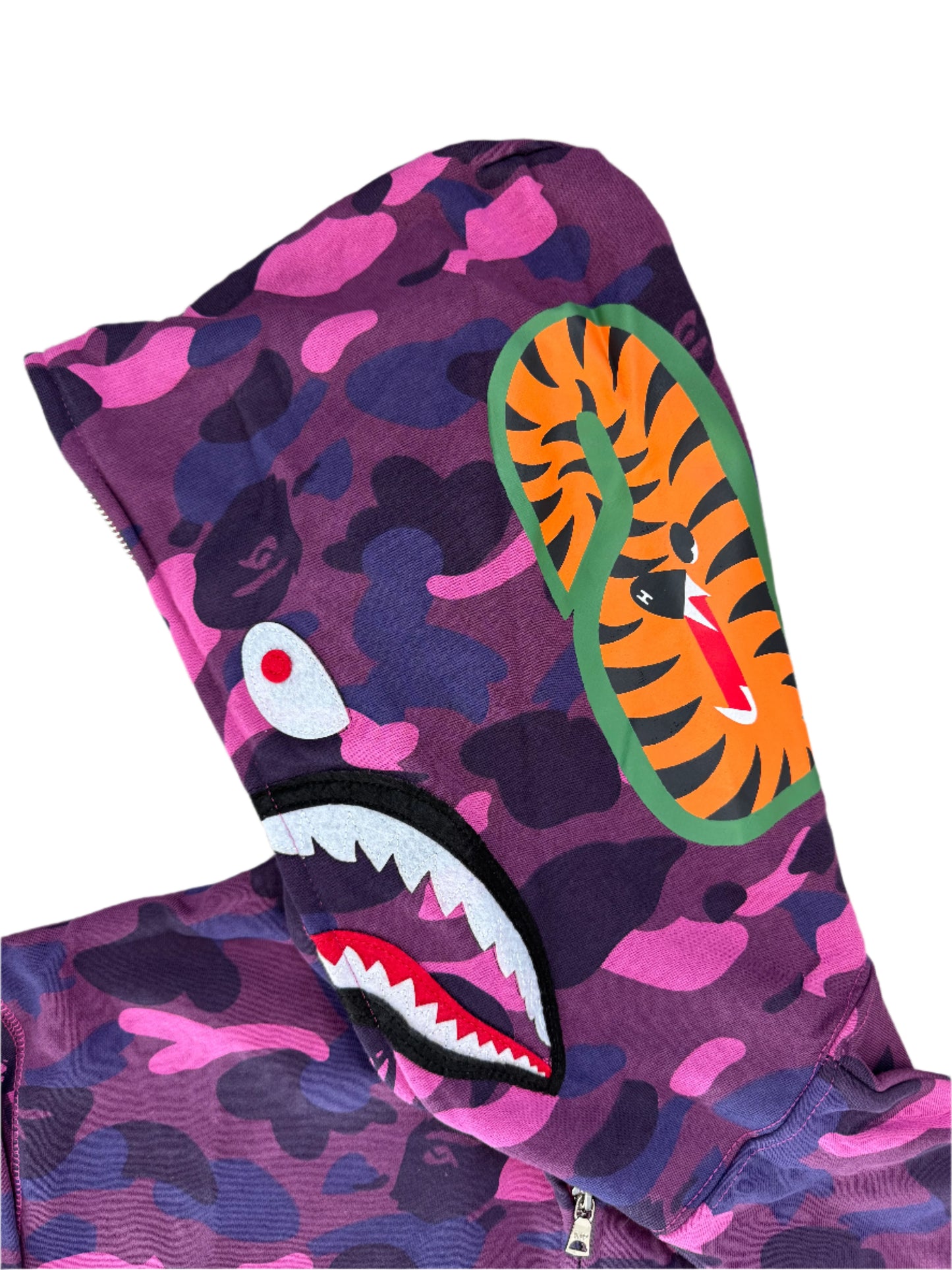 BAPE Color Camo Shark Full Zip Hoodie
