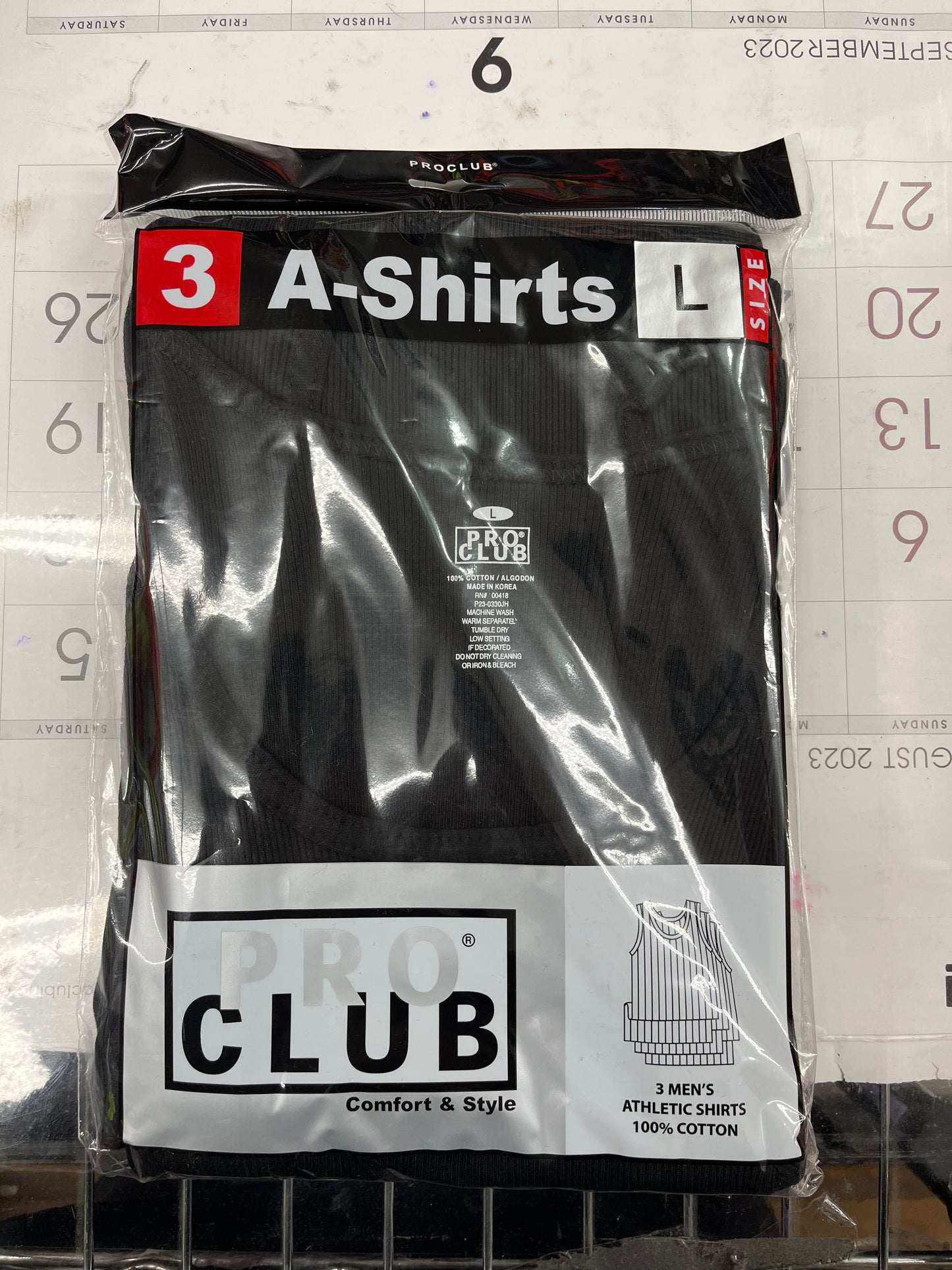 Pro Club Premium Ringspun Cotton Ribbed A-Shirt