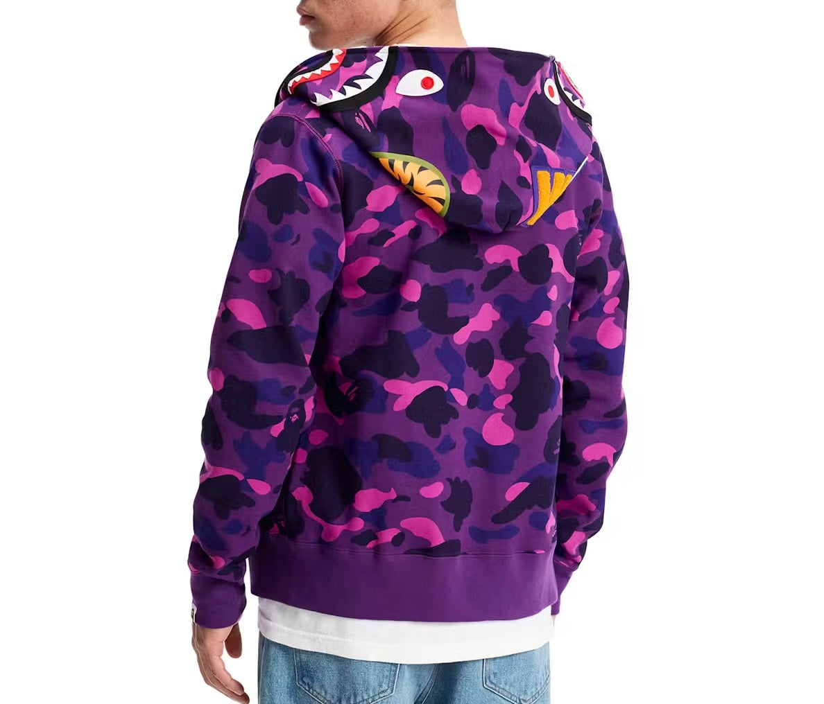 BAPE Color Camo Shark Full Zip Hoodie