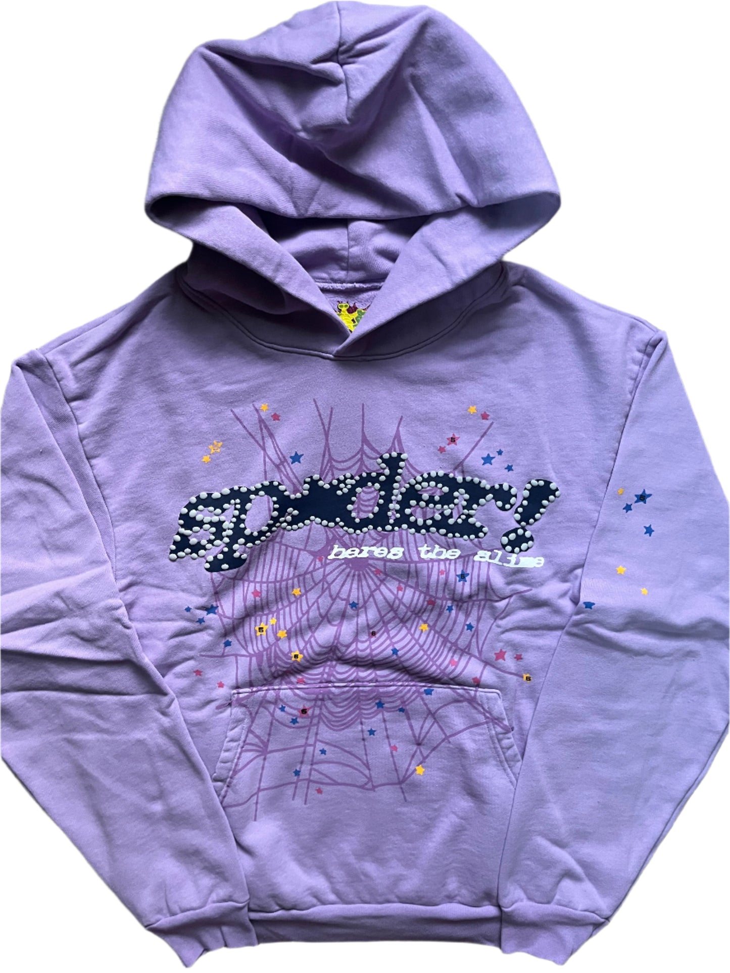 Lavender Sp5der Hoodie