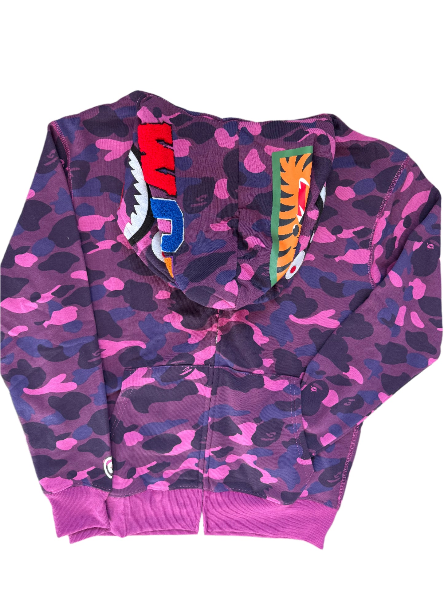 BAPE Color Camo Shark Full Zip Hoodie