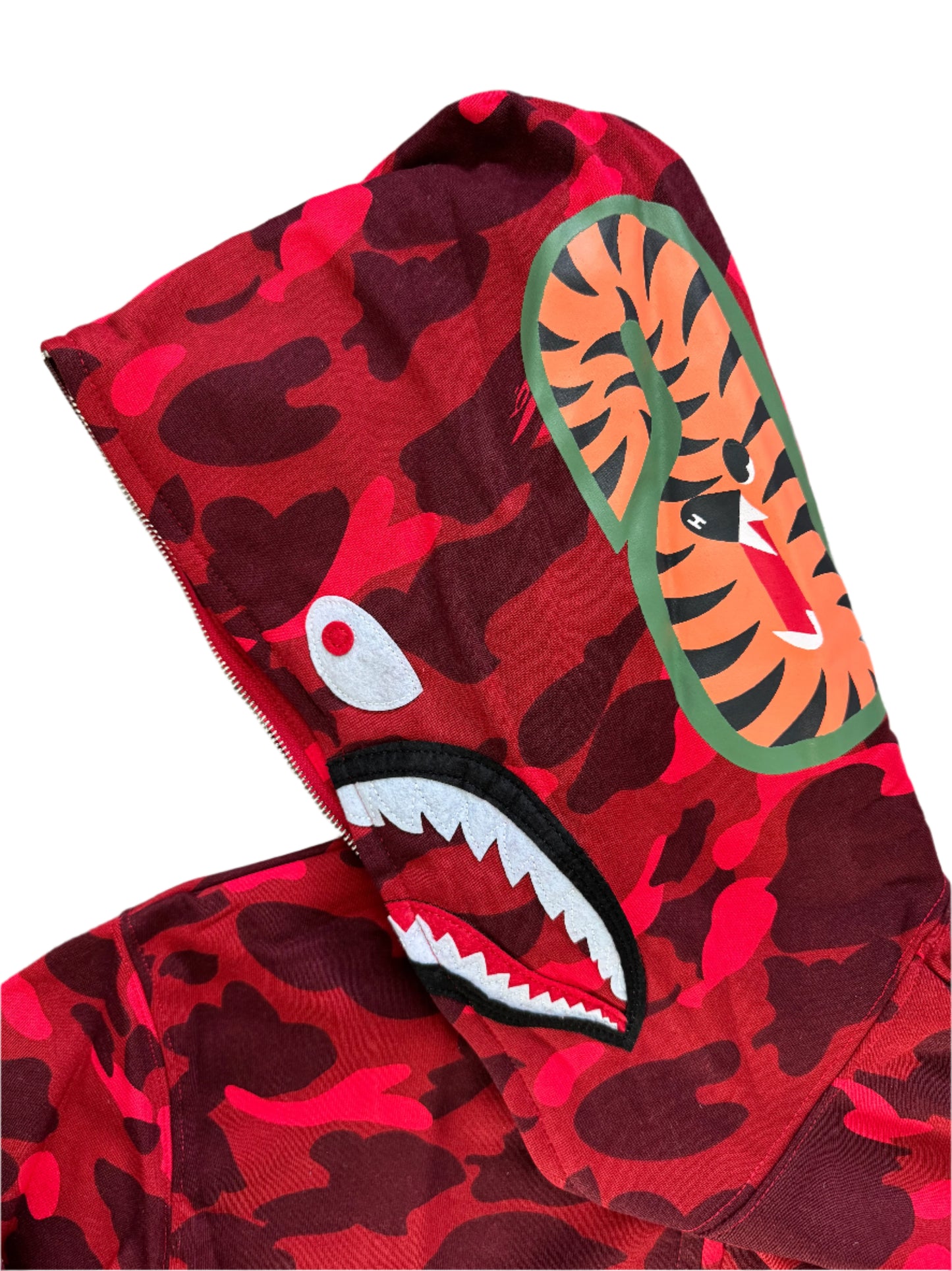 BAPE Color Camo Shark Full Zip Hoodie