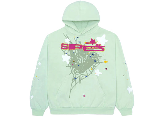 Mint Sp5der Hoodie