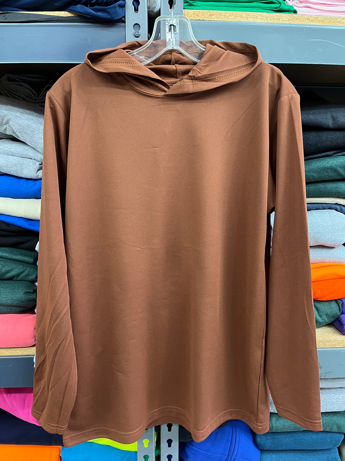 LongSleeve with Hoodie (Polyester)